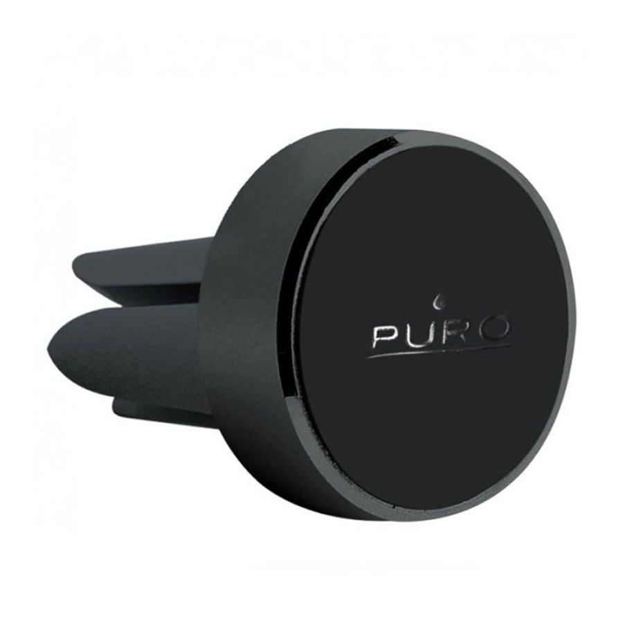 Puro Universal Air Vent Car Magnet Black