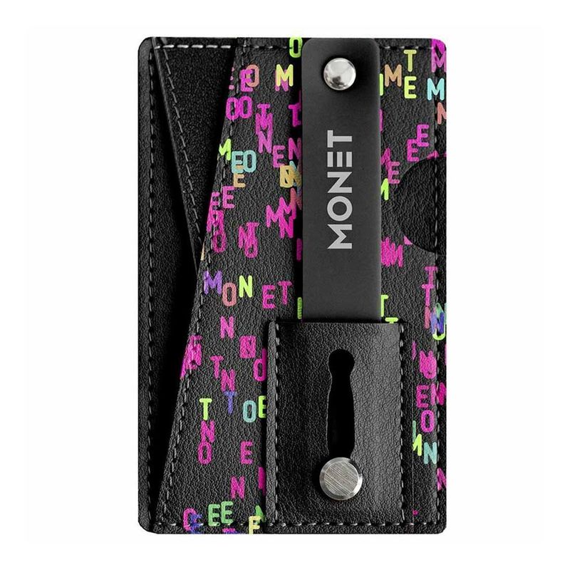 Monet Phone Wallet Colored Mix Letters Monet Phone Wallet Colored Mix Letters