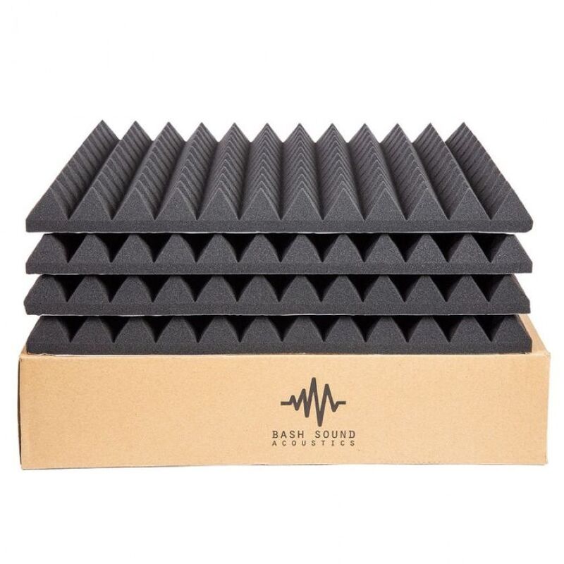 Bashsound PY5-4-Bl Panels Pyramid (4 Pack)