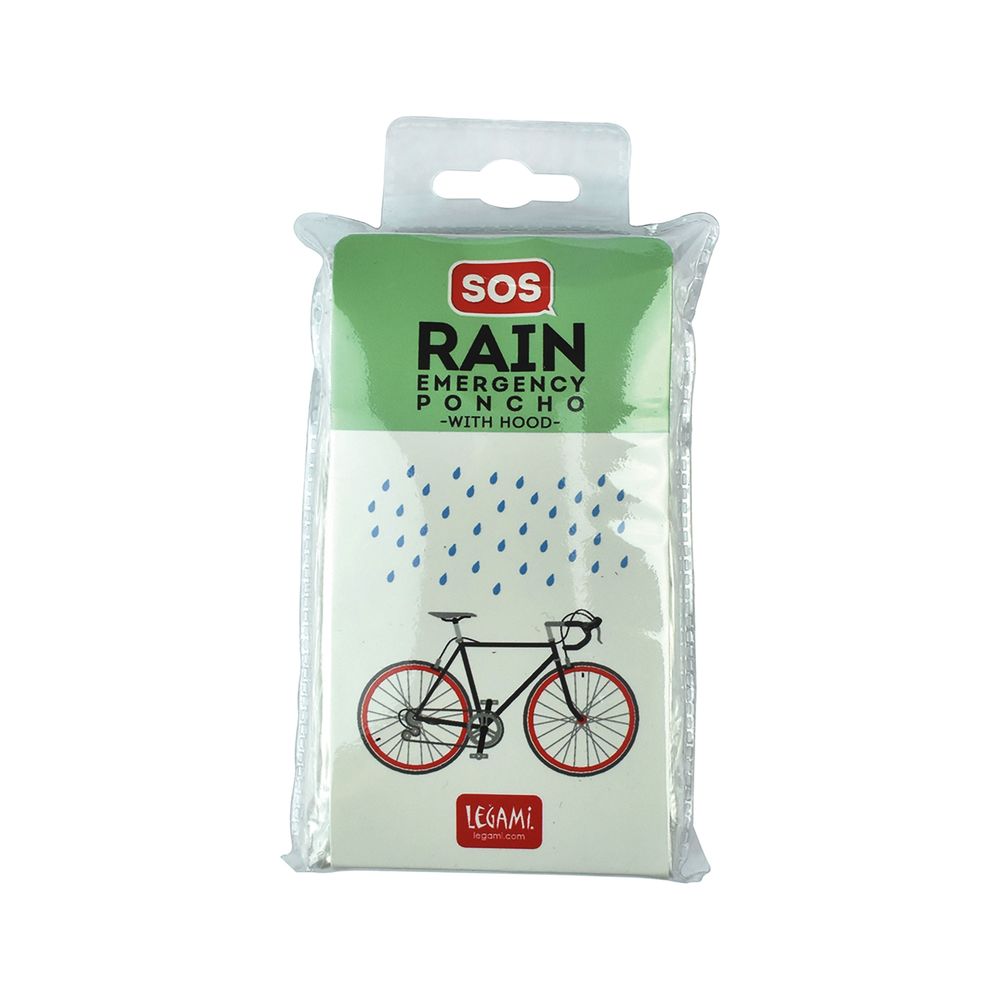Legami SOS Rain Emergency Poncho