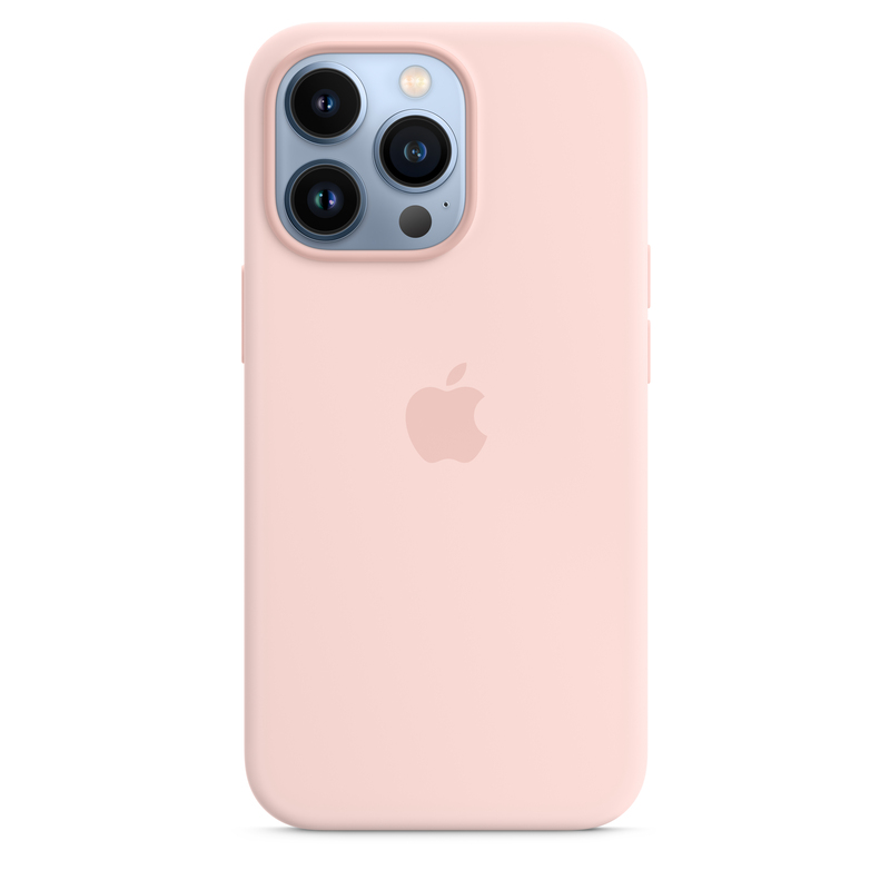 Apple Silicone Case with Magsafe Chalk Pink for iPhone 13 Pro