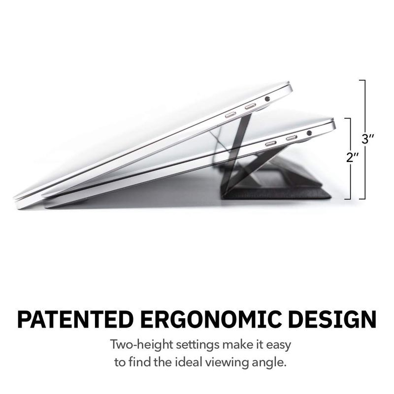 MOFT Adhesive Laptop Stand Gold (For Laptops Up To 15.6-Inch)