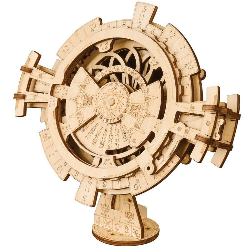 Robotime 3D Wooden Puzzle Perpetual Calendar Robotime 3D Wooden Puzzle Perpetual Calendar