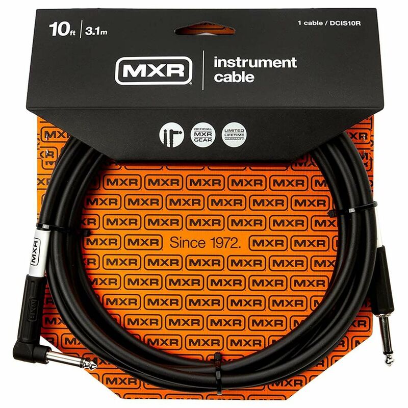 Dunlop Dcis10R Mxr Instrument Cable Ra 10Ft E Black