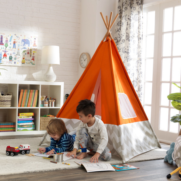 Kidkraft Orange Teepee Tents