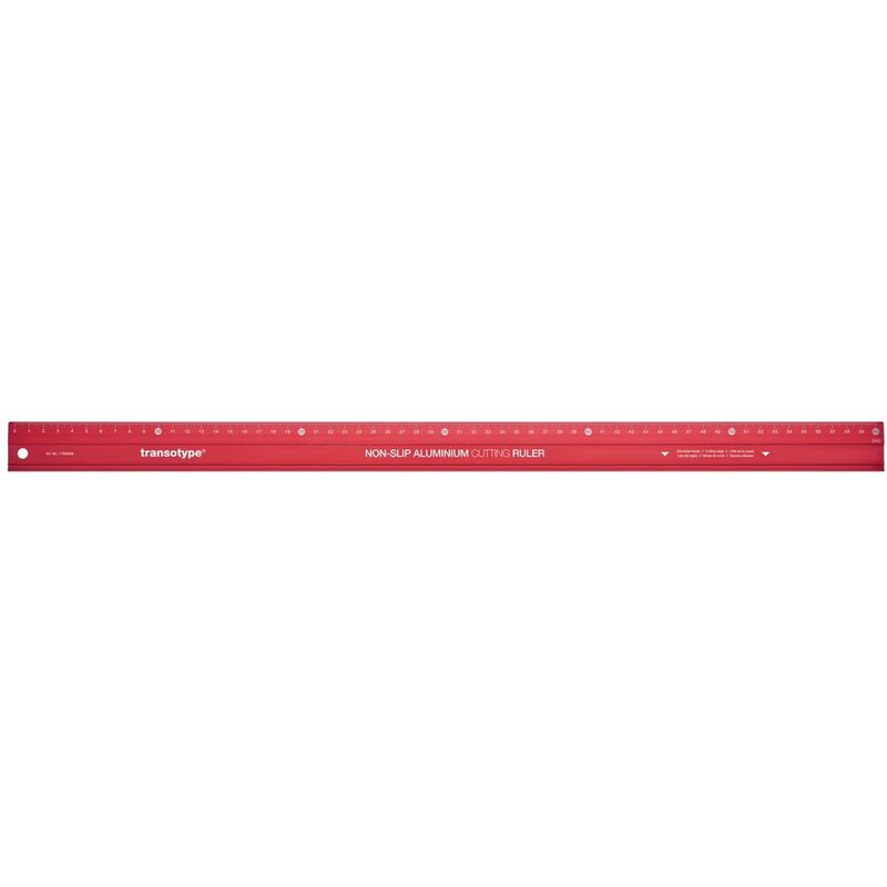 Transotype Aluminum Cutting Ruler - 60cm