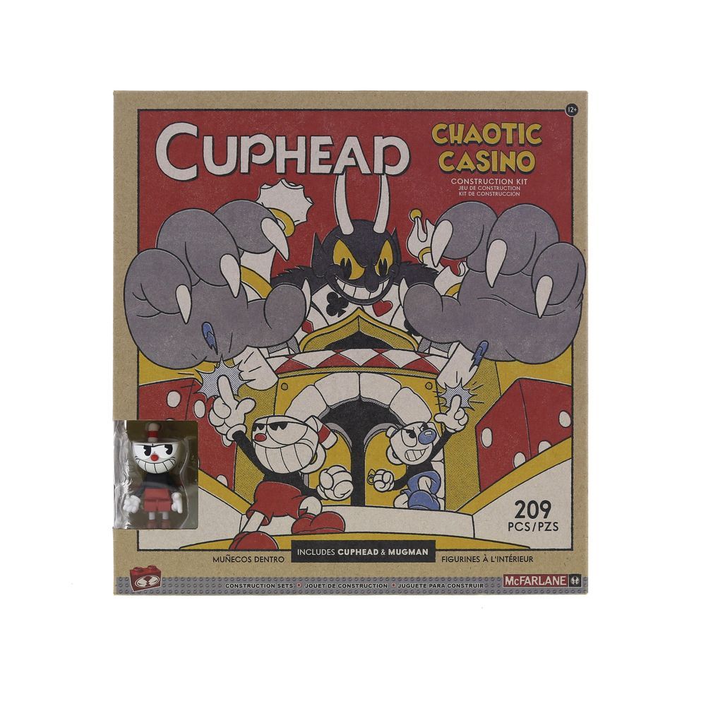 Mcfarlane Cuphead Construction Large Set