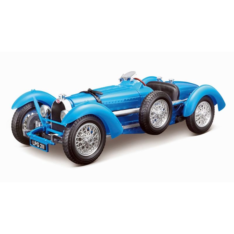 BBurago Bugatti Type 59 Blue 1.18 Scale Model Car BBurago Bugatti Type 59 Blue 1.18 Scale Model Car