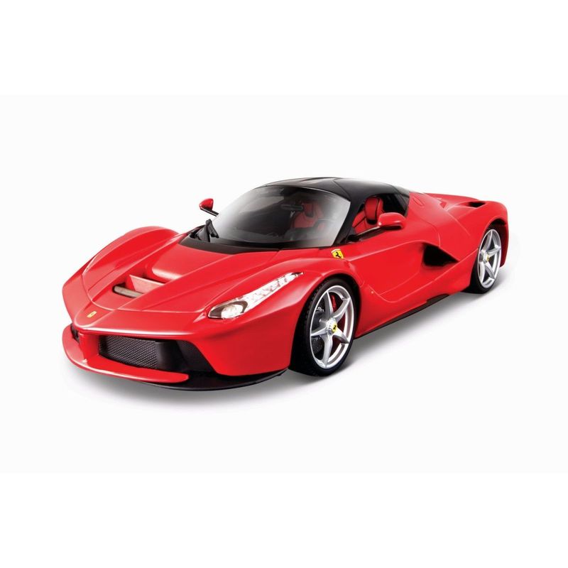 BBurago Ferrari La Ferrari Red/Black Top 1.18 Scale Model Car BBurago Ferrari La Ferrari Red/Black Top 1.18 Scale Model Car