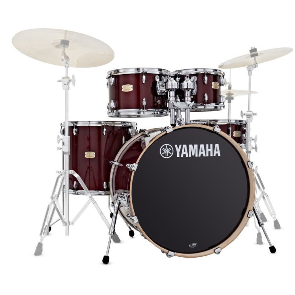 Yamaha SBP2F5CR 7-Piece Drumset Cranberry - Red (Hardware Not Included)