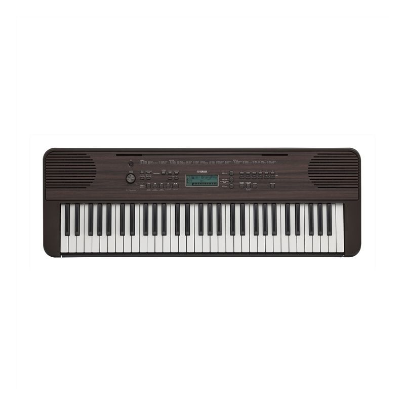 Yamaha PSR-E360 61-Key Digital Keyboard Dark Walnut