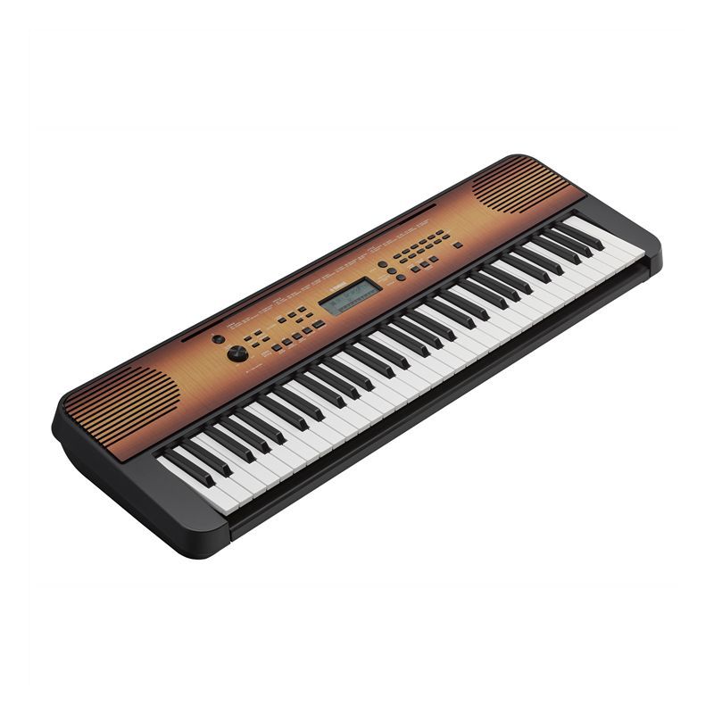 Yamaha PSR-E360 61-Key Digital Keyboard Mahogany