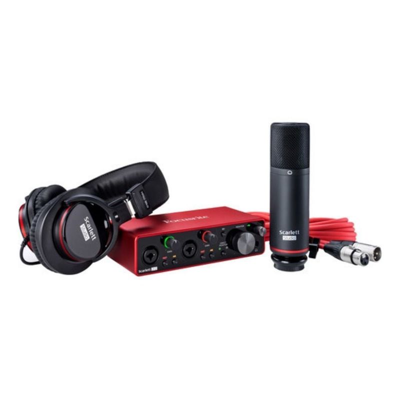 Focusrite Scarlett 2I2 Studio 3rd Gen Audio Interface Focusrite Scarlett 2I2 Studio 3rd Gen Audio Interface