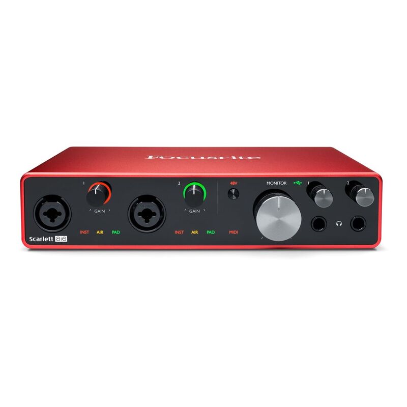 Focusrite Scarlett 8I6 3rd Gen Audio Interface