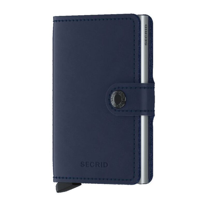 Secrid Miniwallet - Original Leather - Navy