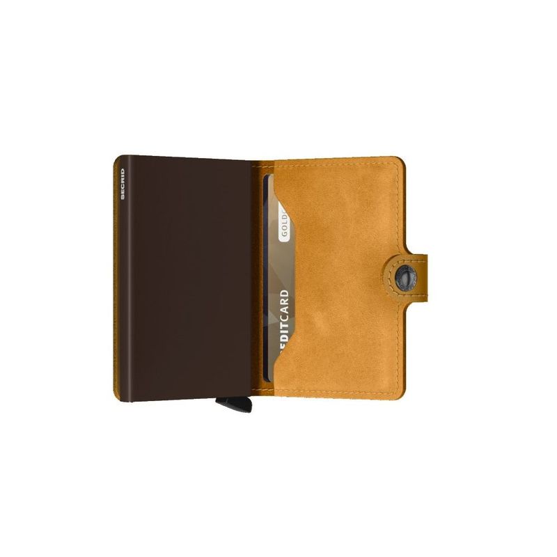 Secrid Miniwallet - Vintage Leather - Ochre