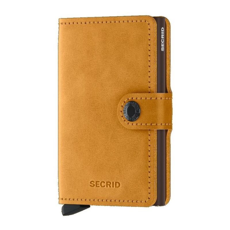 Secrid Miniwallet - Vintage Leather - Ochre