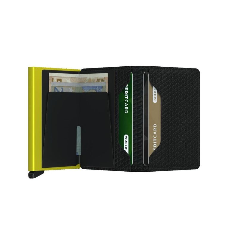 Secrid Slimwallet - Diamond Leather - Black