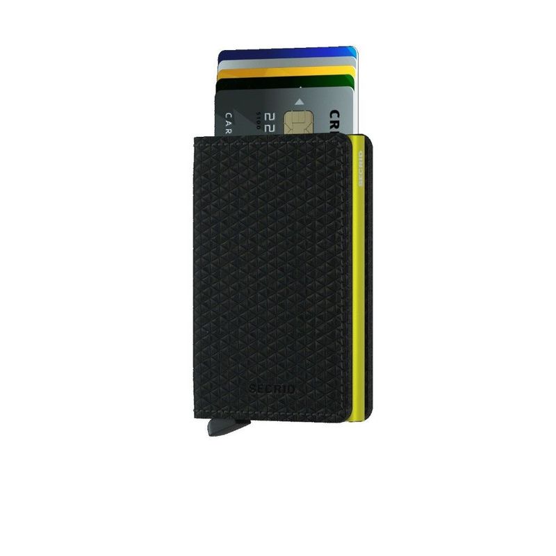 Secrid Slimwallet - Diamond Leather - Black