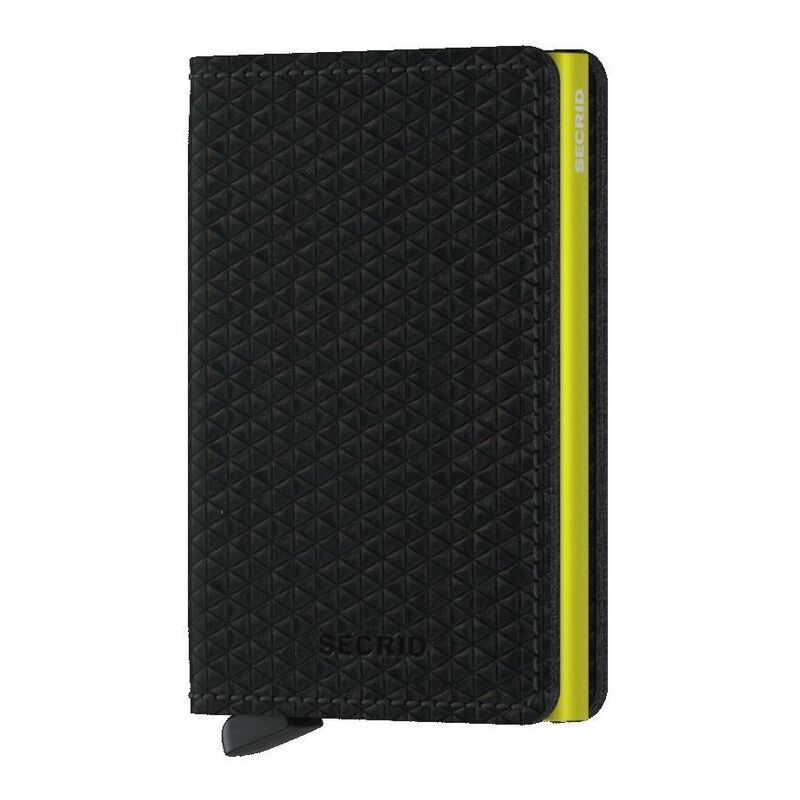 Secrid Slimwallet - Diamond Leather - Black Secrid Slimwallet - Diamond Leather - Black