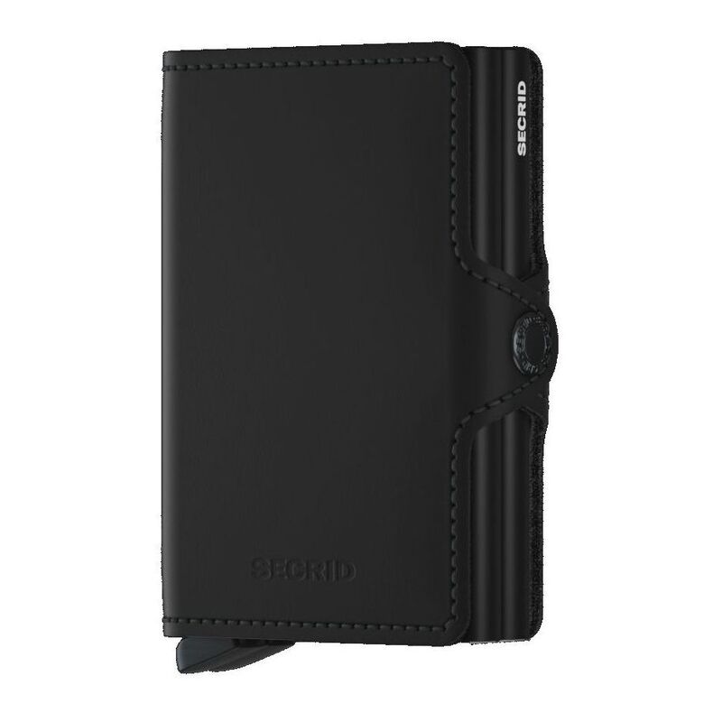 Secrid Twinwallet - Matte Leather - Black Secrid Twinwallet - Matte Leather - Black