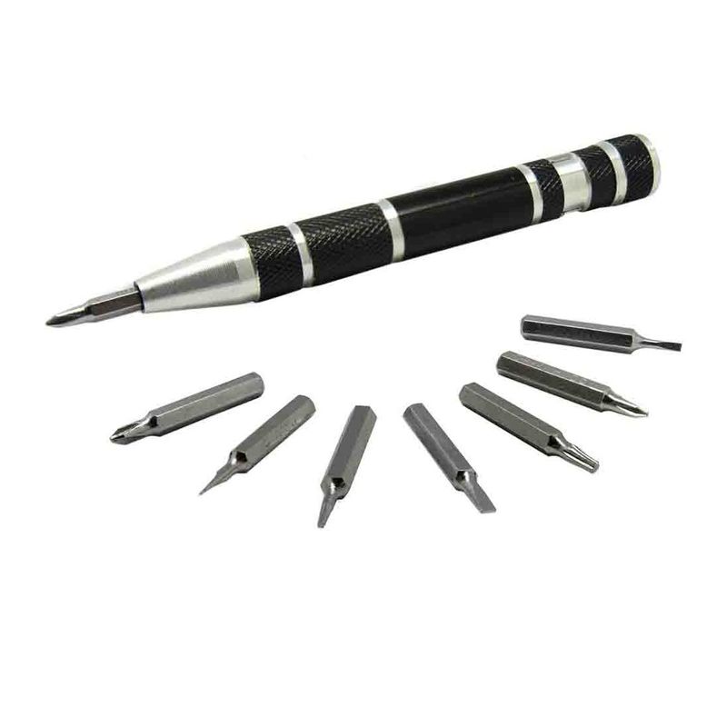 Legami Sos Mr. Bit - Pocket Screwdriver - Black