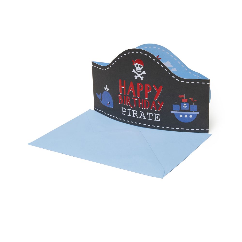 Legami Greeting Card - Large - Pirate - Skull (11.5 x 17 cm)