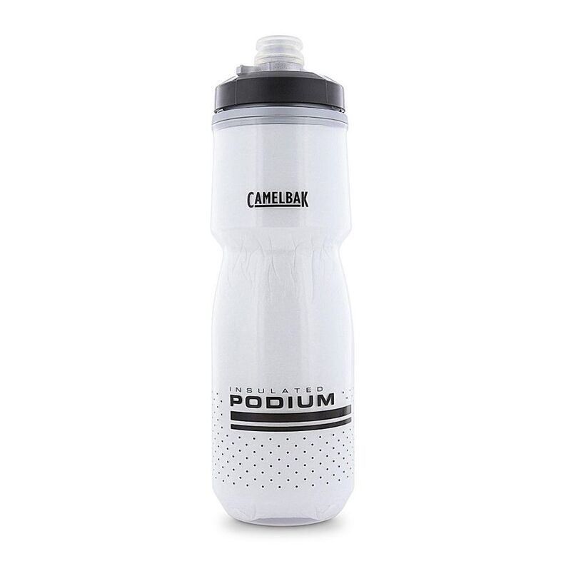 Camelbak Podium Chill Water Bottle White/Black 24oz 710ml