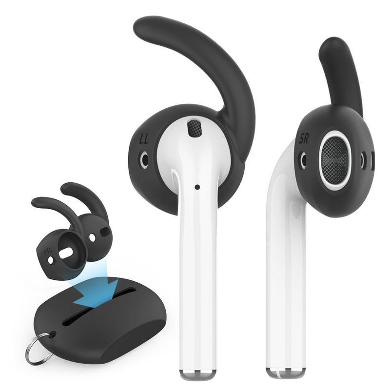 Baykron PT60 Silicon Tips Black for AirPods (3 Sizes) Baykron PT60 Silicon Tips Black for AirPods (3 Sizes)