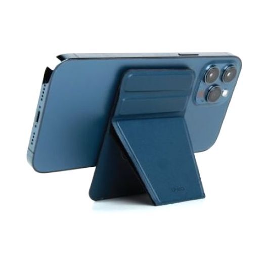 UNIQ Lyft Magnetic Snap-On Stand and Card Holder Nautical Blue for Smartphone UNIQ Lyft Magnetic Snap-On Stand and Card Holder Nautical Blue for Smartphone