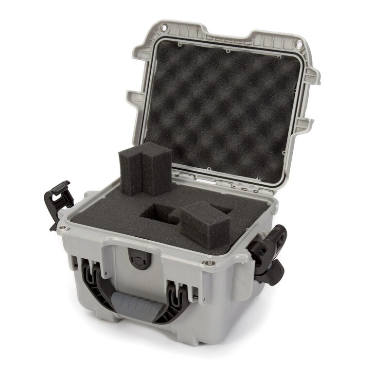 NANUK 908 Hard Utility Case With Cubed Foam Silver