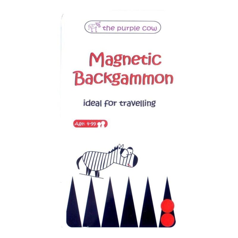 The Purple Cow To Go Backgammon Magnetic Travel Games The Purple Cow To Go Backgammon Magnetic Travel Games
