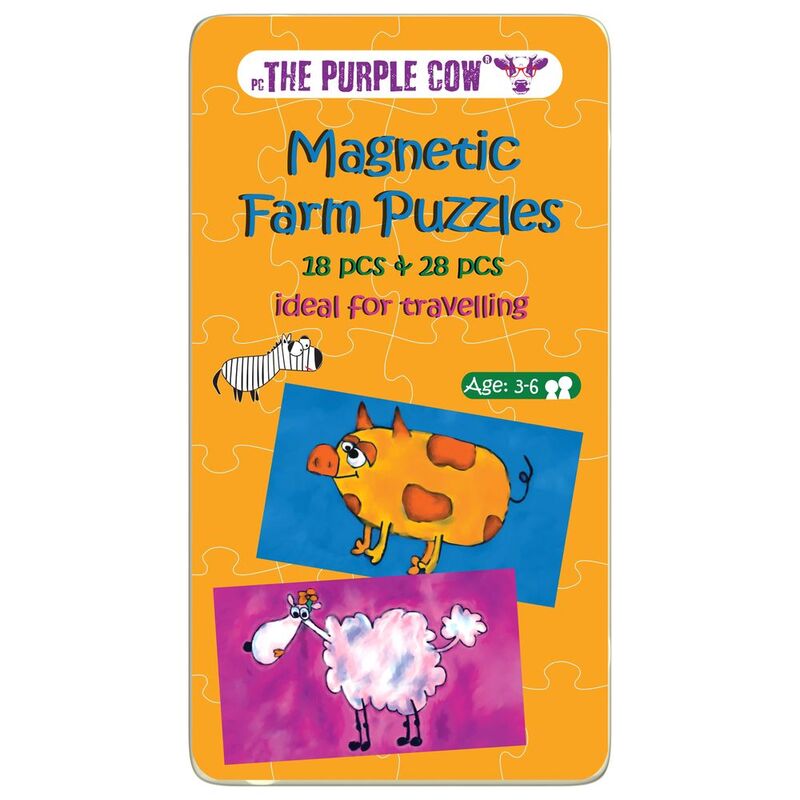 The Purple Cow To Go Farm Puzzles Magnetic Travel Games The Purple Cow To Go Farm Puzzles Magnetic Travel Games