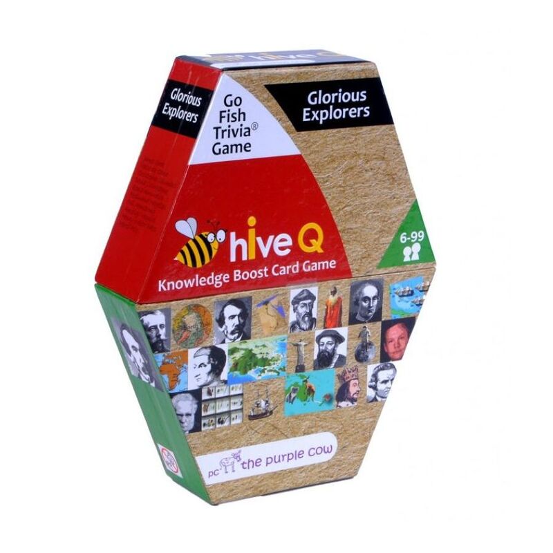 The Purple Cow Hive Q Glorious Explorers Knowledge Boost Card Game The Purple Cow Hive Q Glorious Explorers Knowledge Boost Card Game