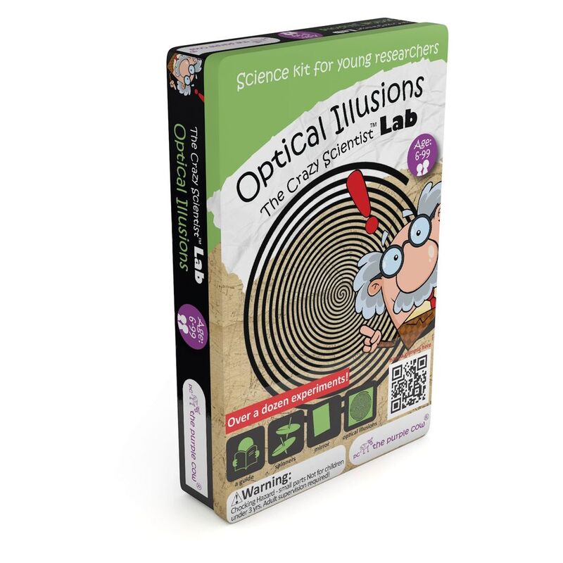 The Purple Cow The Crazy Scientist LAB Optical Illusions Science Lab Stem Kit The Purple Cow The Crazy Scientist LAB Optical Illusions Science Lab Stem Kit