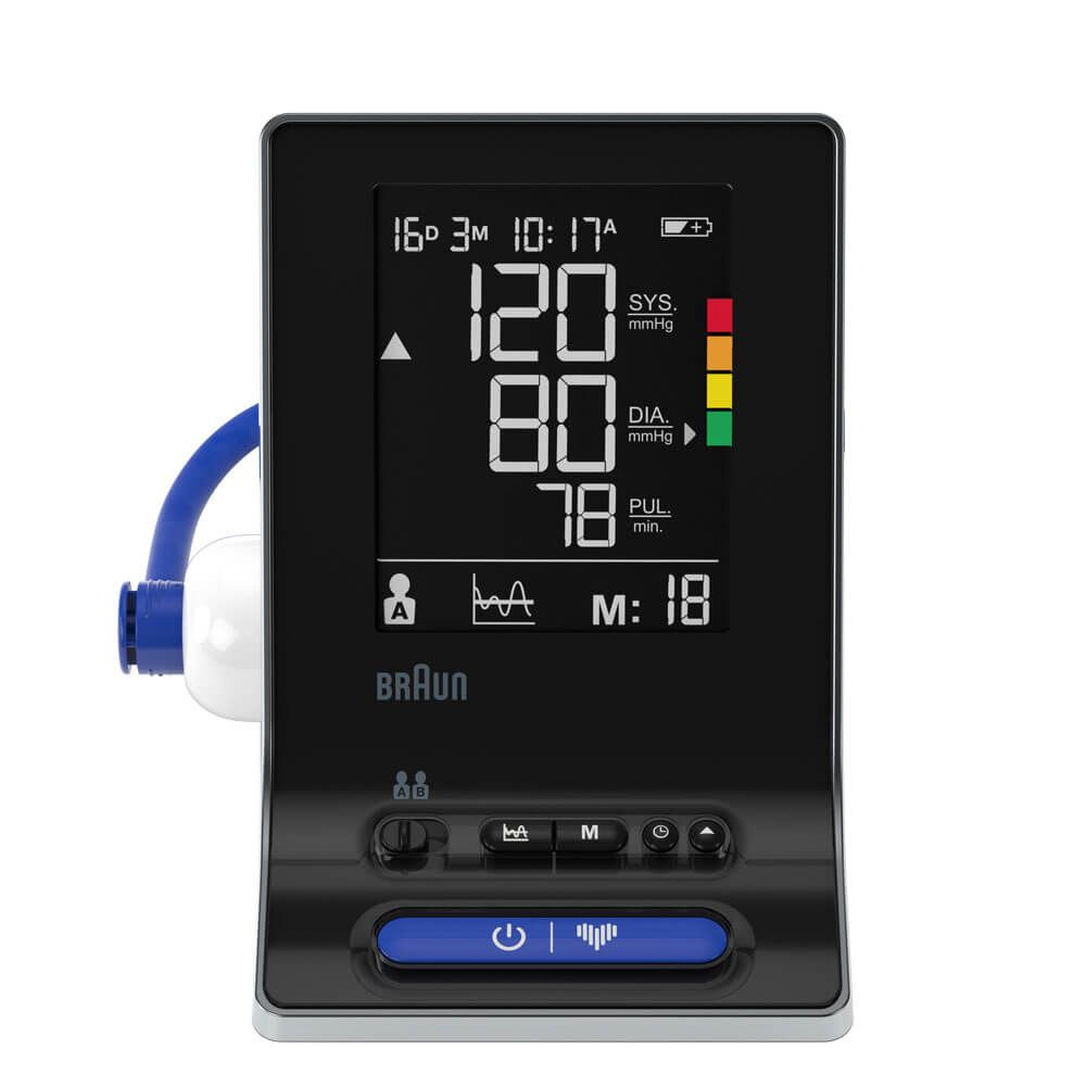 Braun BUA6150 Exact Fit 3 Blood Pressure Monitor Black