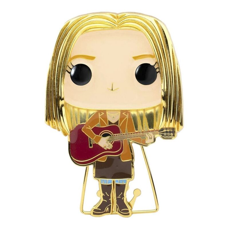 Funko Enamel Pin! Television Friends Phoebe Buffay With Guitar Enamel Pin 4-Inch