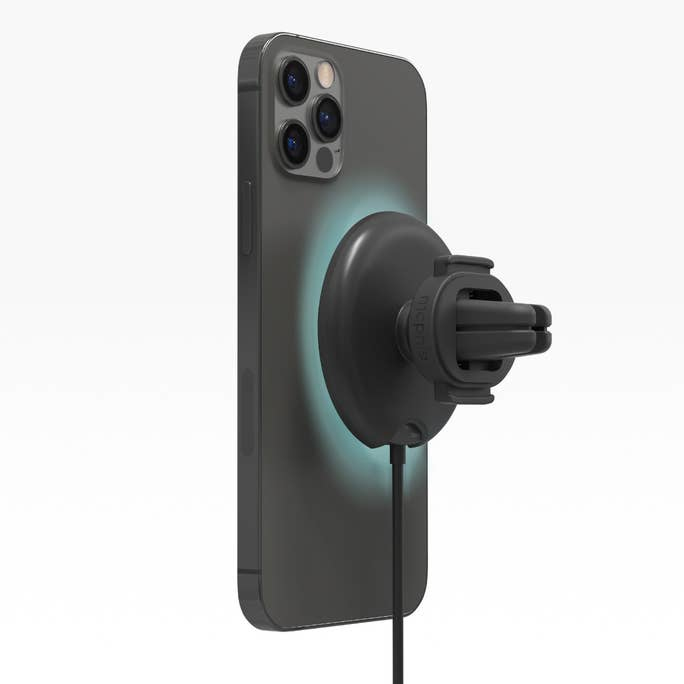 Mophie Snap+ Wireless Charging Car Vent Mount Black