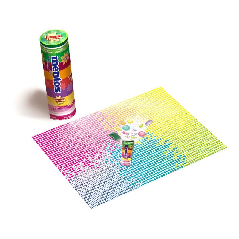 Ywow Games Supersized Mentos Rainbow Jigsaw Puzzles (100 Pieces) Ywow Games Supersized Mentos Rainbow Jigsaw Puzzles (100 Pieces)