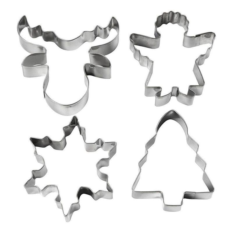 Creativ Cookie Cutters Christmas Tree Angel Reindeer Snowflake Creativ Cookie Cutters Christmas Tree Angel Reindeer Snowflake