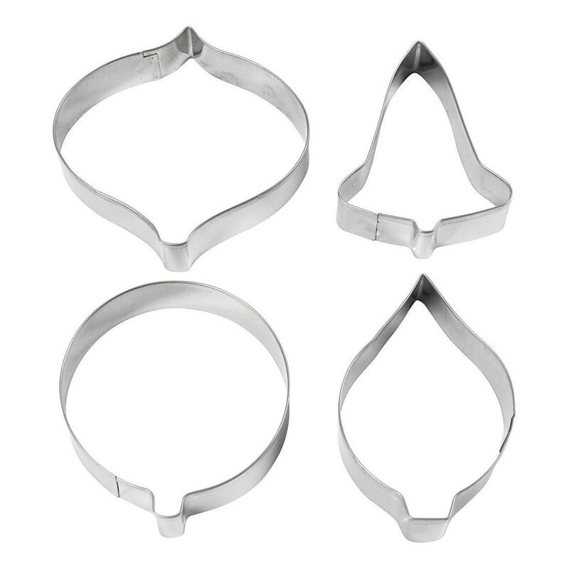 Creativ Cookie Cutters Bell Bauble Raindrop Prism Creativ Cookie Cutters Bell Bauble Raindrop Prism