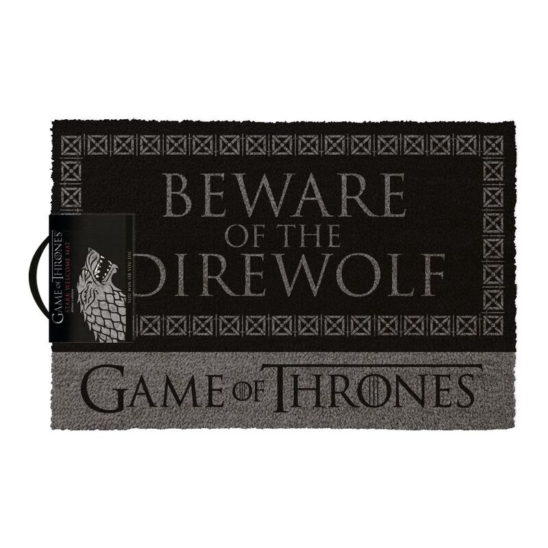 Pyramid International Games of Thones Beware of the Direwolf Doormat (40 x 60 cm)