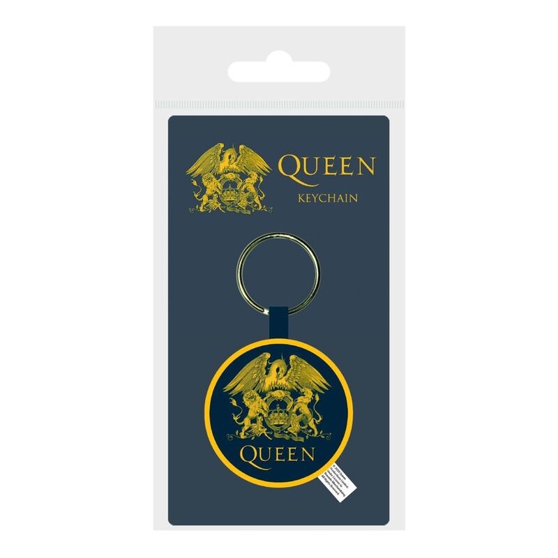 Pyramid Posters Queen Crest Woven Keychain Pyramid Posters Queen Crest Woven Keychain