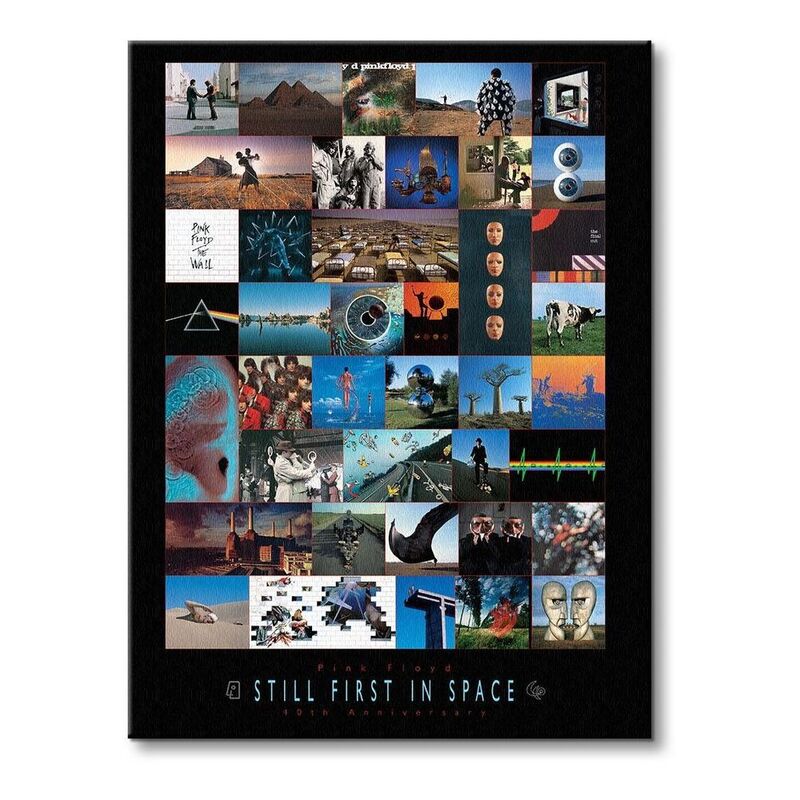 Pyramid Posters Pink Floyd Anniversary Canvas Print (30 x 40 cm) Pyramid Posters Pink Floyd Anniversary Canvas Print (30 x 40 cm)