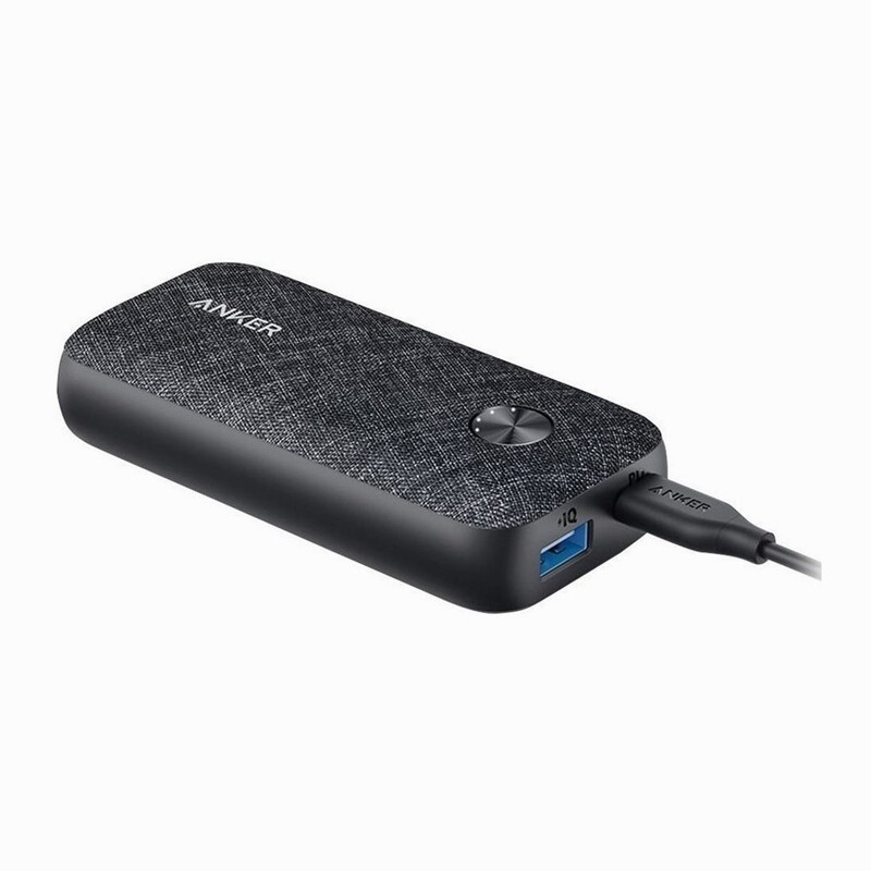 Anker Powercore Metro 10000mAh PowerBank PD 25W Black Fabric