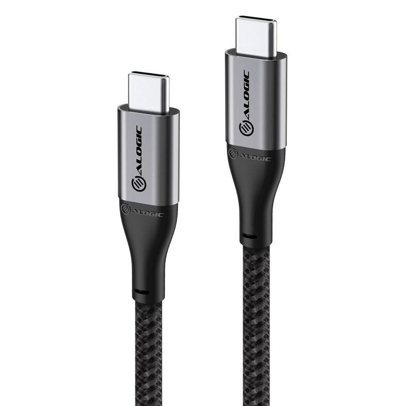 Alogic Super Ultra USB 2.0 USB-C to USB-C Cable Space Grey 30cm