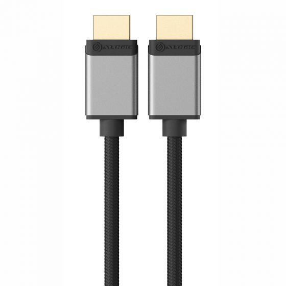 Alogic Super Ultra 8K HDMI Male to HDMI Male Cable Space Grey 2m