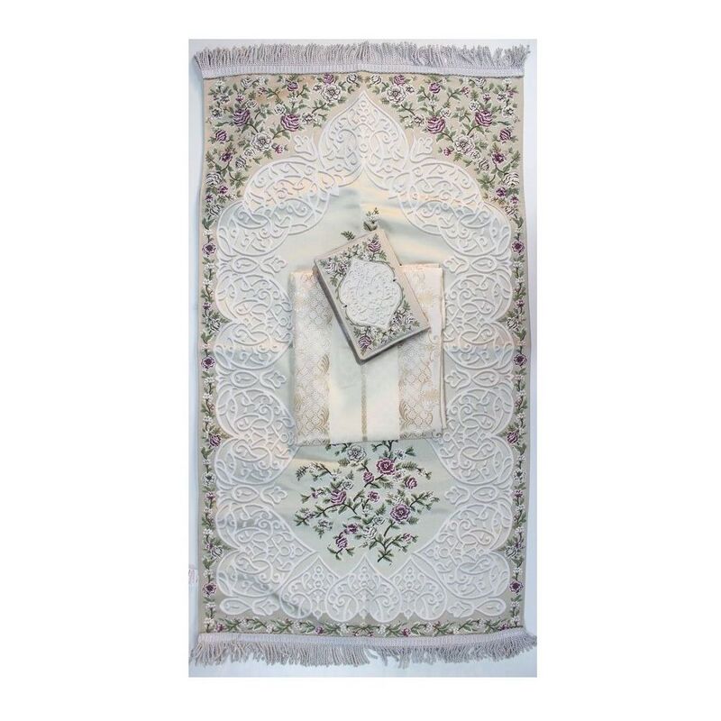 Sundus Sama Prayer Set Beige (120 X 70 cm)