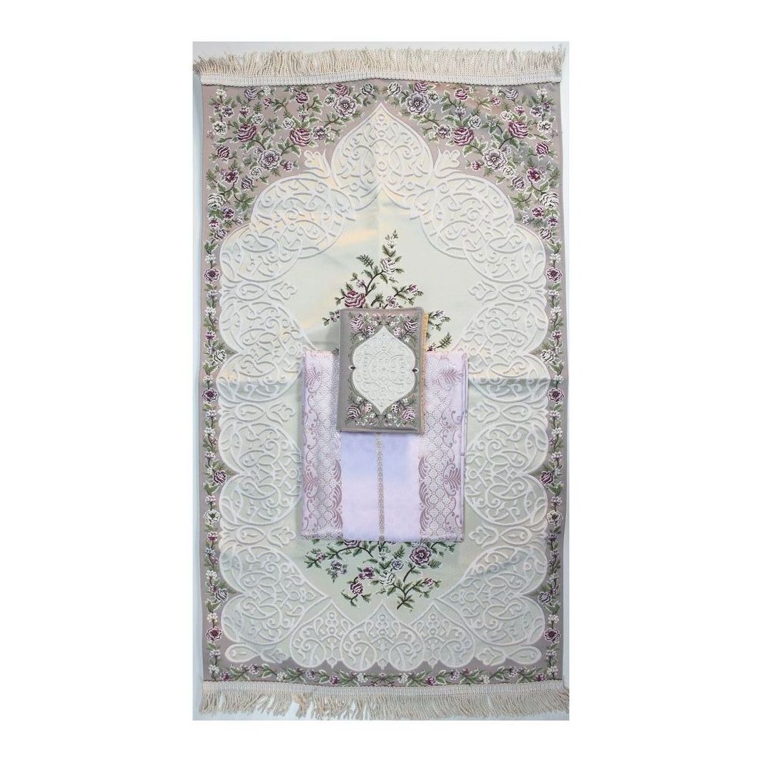 Sundus Sama Prayer Set Mauve (120 X 70 cm)