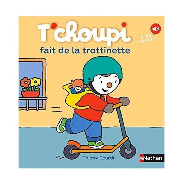 T'Choupi - Tome 67 - T'Choupi Fait De La Trottinette | Thierry Courtin T'Choupi - Tome 67 - T'Choupi Fait De La Trottinette | Thierry Courtin